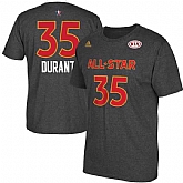Men's Kevin Durant Charcoal 2017 All-Star Game Name & Number T-Shirt,baseball caps,new era cap wholesale,wholesale hats